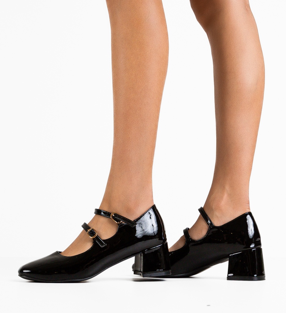 Pantofi dama Vilizi Negre - 2 | YEO