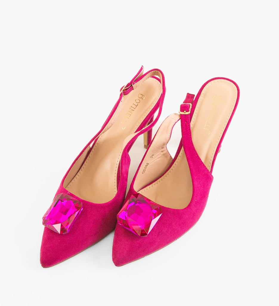 Pantofi dama Vyhag Fuchsia - 5 | YEO