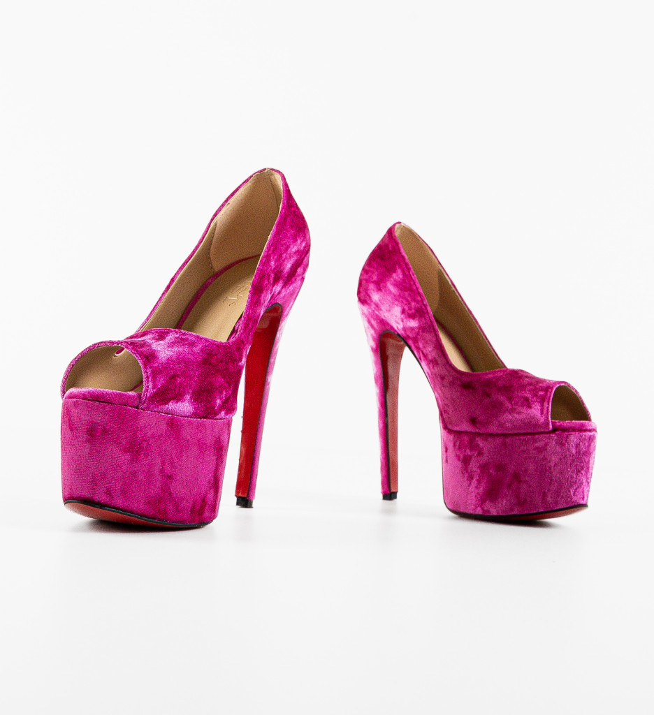 Pantofi Nicmalo Fuchsia - 4 | YEO