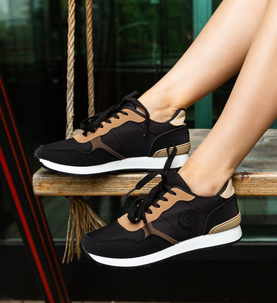 Pantofi sport Jolia Negri - 1 | YEO