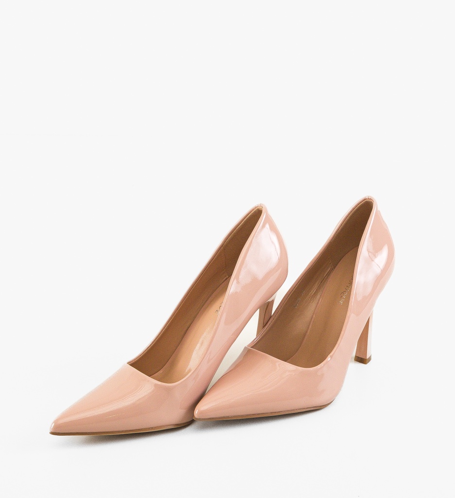 Pantofi stiletto dama Case Nude - 3 | YEO