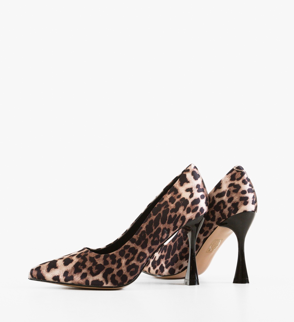 Pantofi stiletto dama Odling Animal Print - 3 | YEO