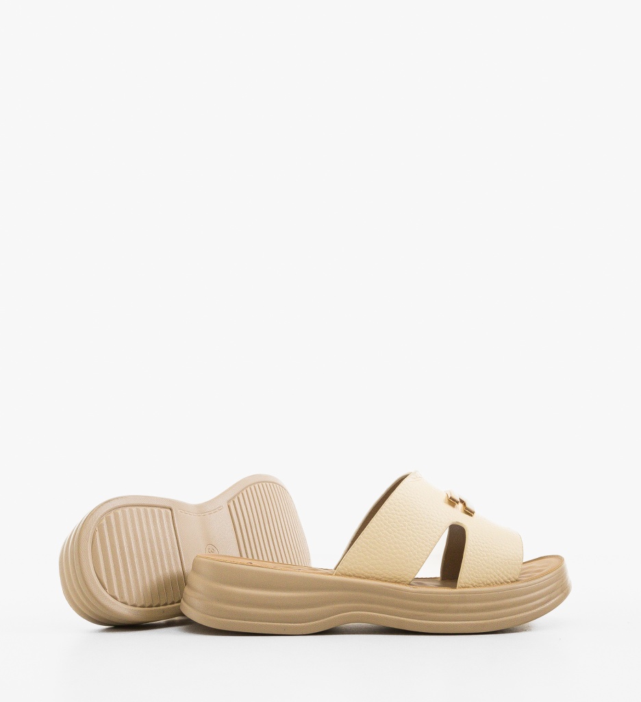 Papuci dama Ravel Bej - 3 | YEO