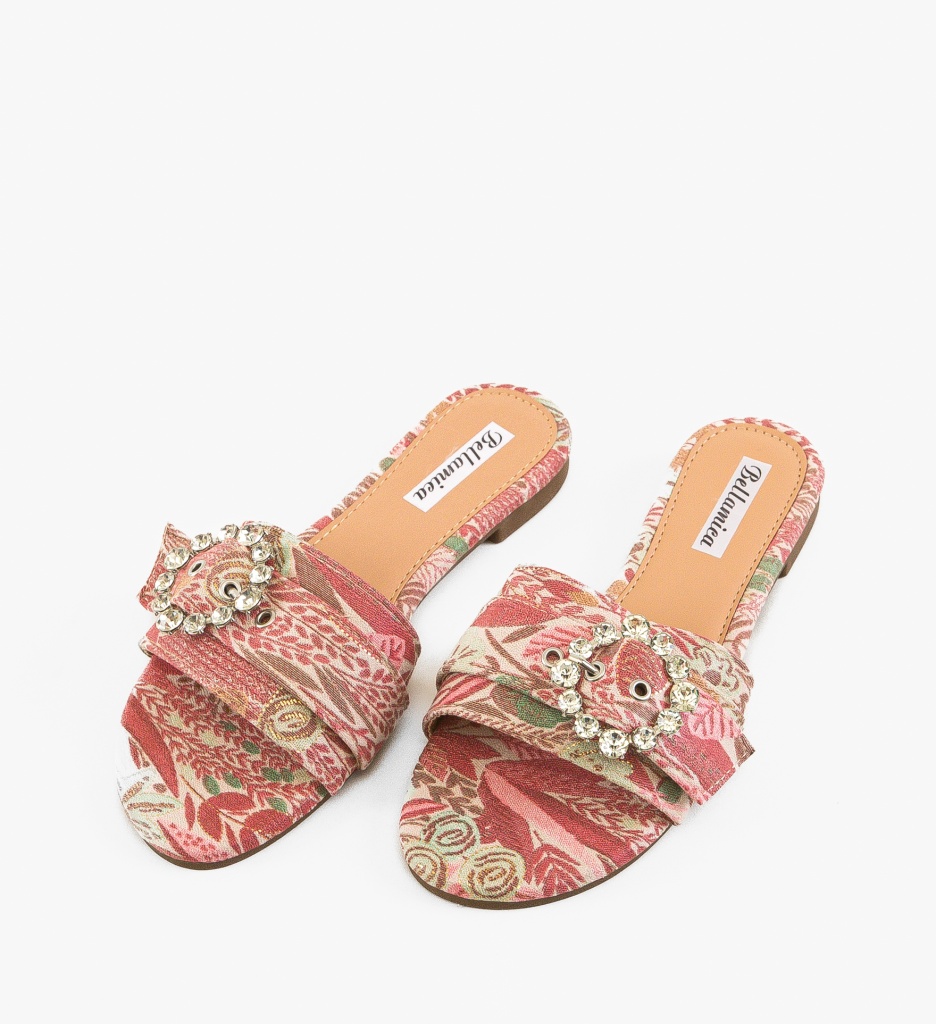 Papuci dama Saul Rosii - 4 | YEO