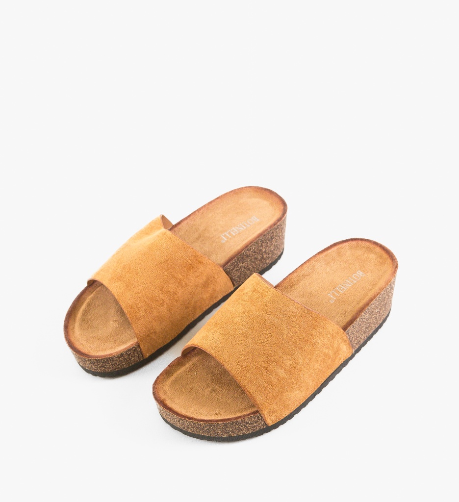 Papuci dama Tapan Camel - 4 | YEO
