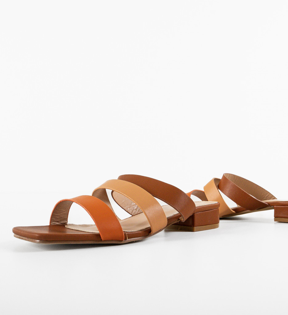 Papuci dama Thalassa Camel - 5 | YEO