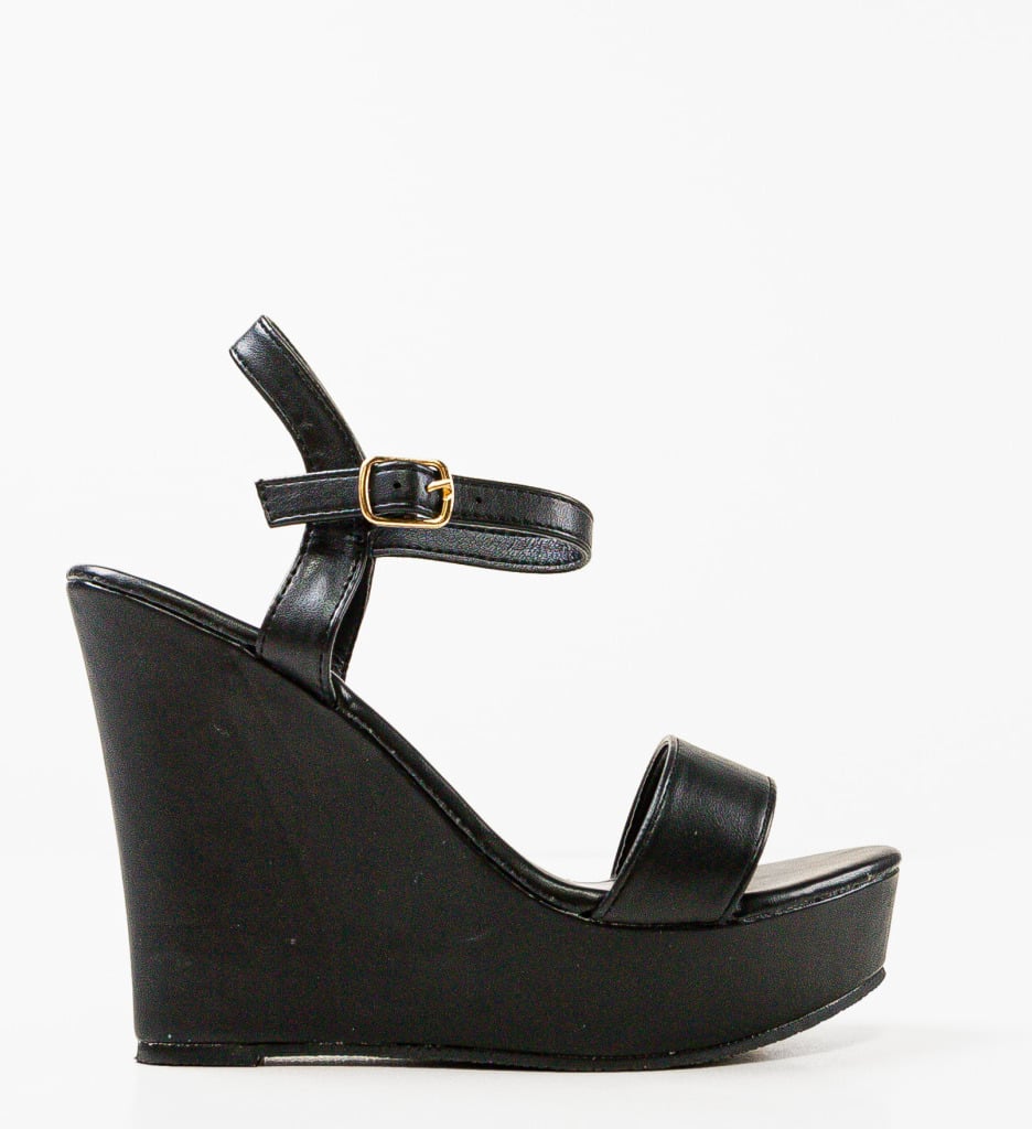 Platforme dama Chelsey Negre - 4 | YEO