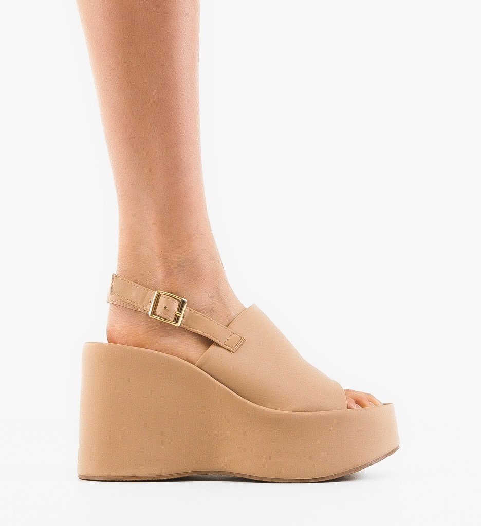 Platforme dama Haydn Bej - 5 | YEO