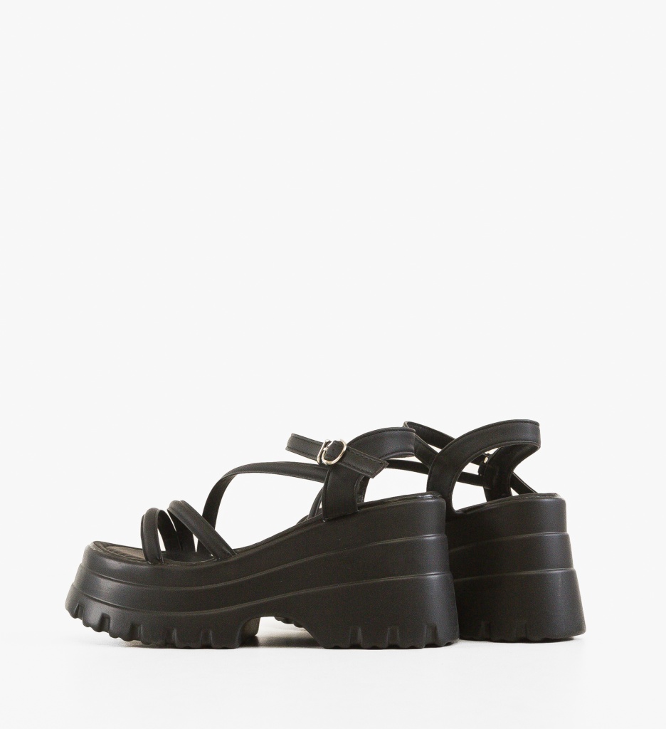 Platforme dama Jazez Negre - 3 | YEO