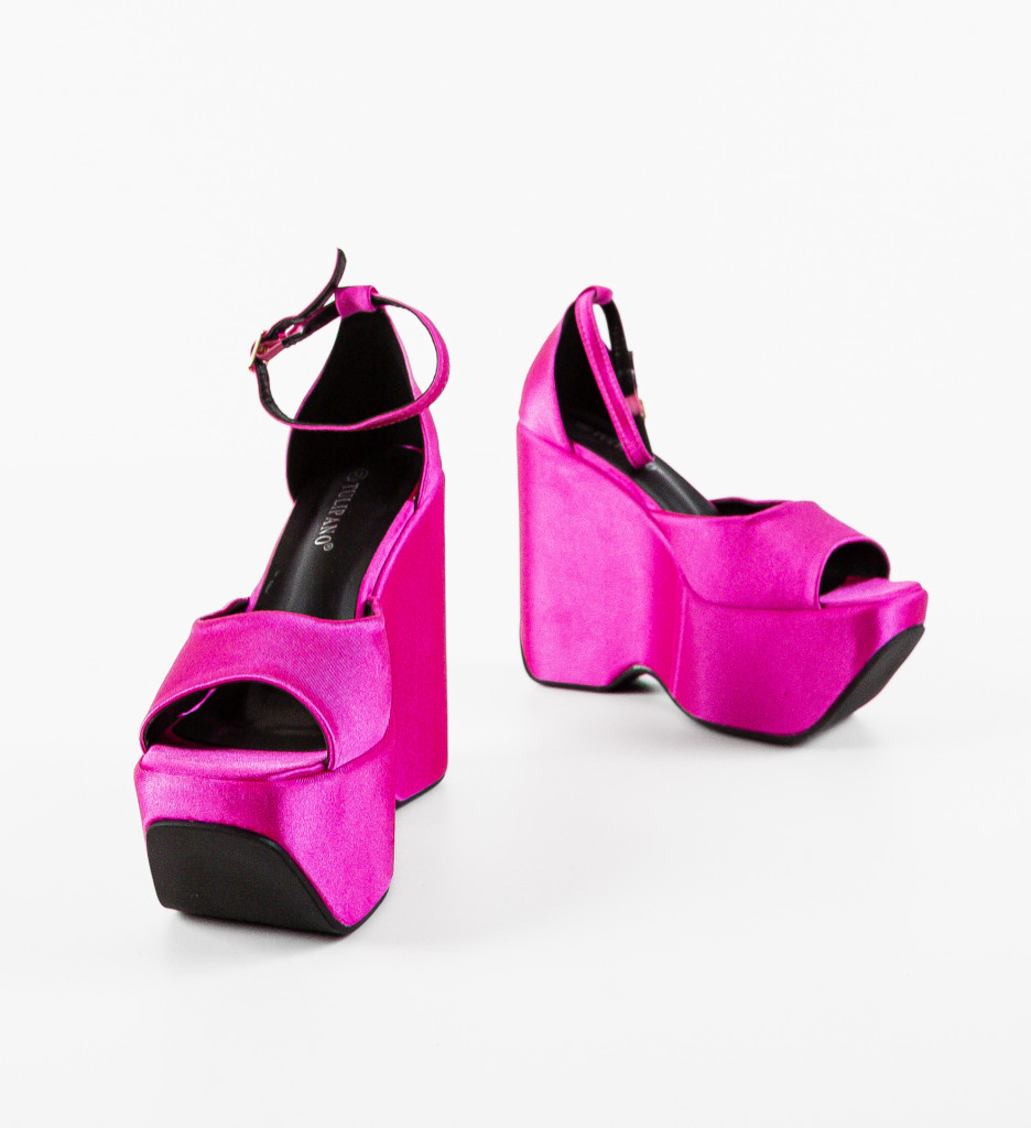 Platforme dama Marc Fuchsia