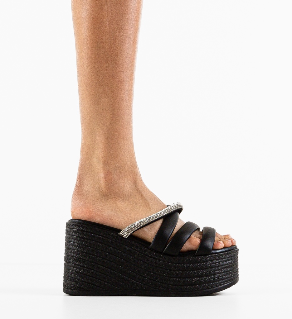Platforme dama Namake Negre - 3 | YEO