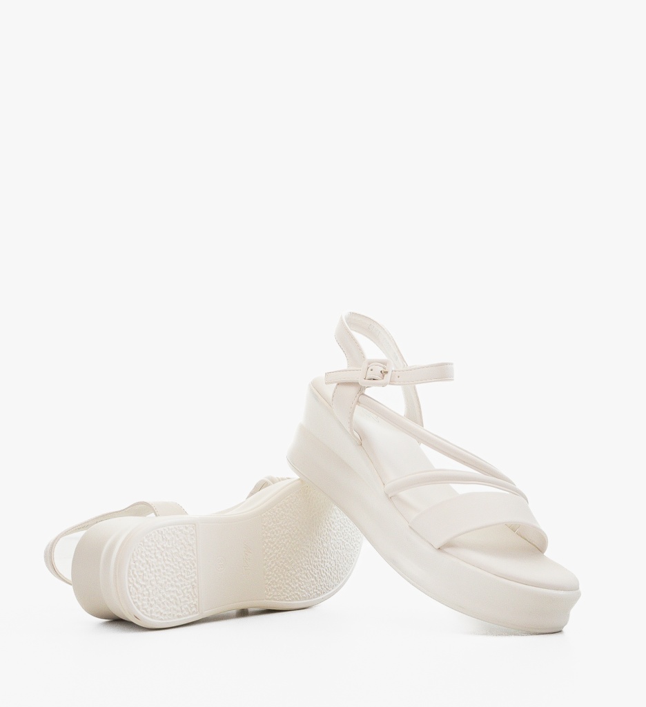 Platforme dama Patos Albe - 3 | YEO