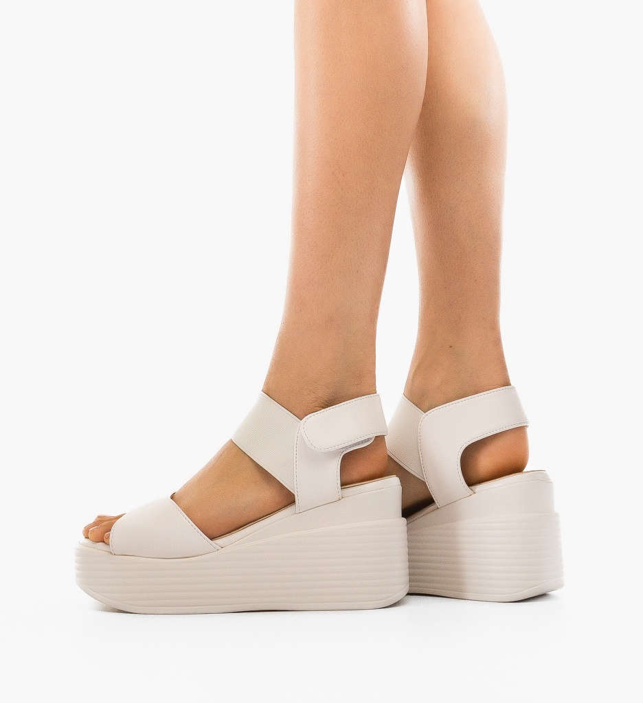 Platforme dama Priga Albe - 1 | YEO