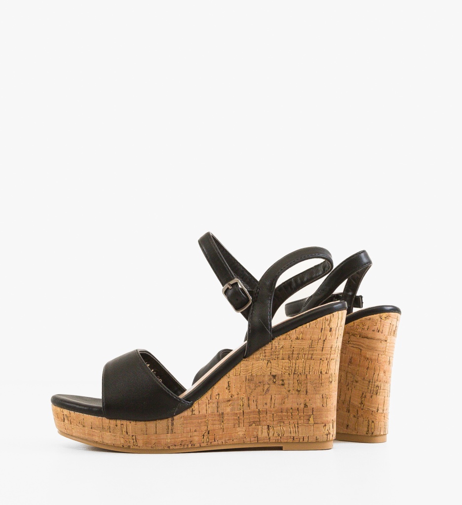 Platforme dama Ridhal Negre - 2 | YEO