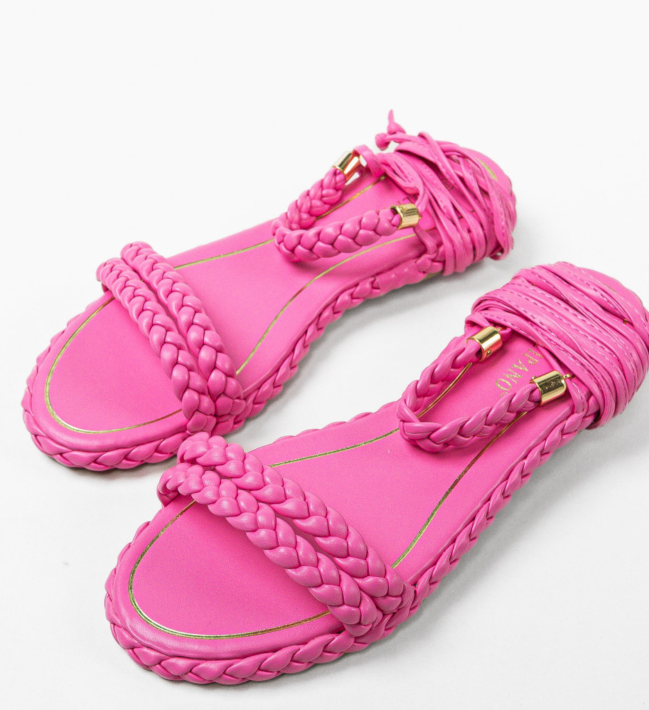 Sandale dama Angelita Fuchsia - 4 | YEO