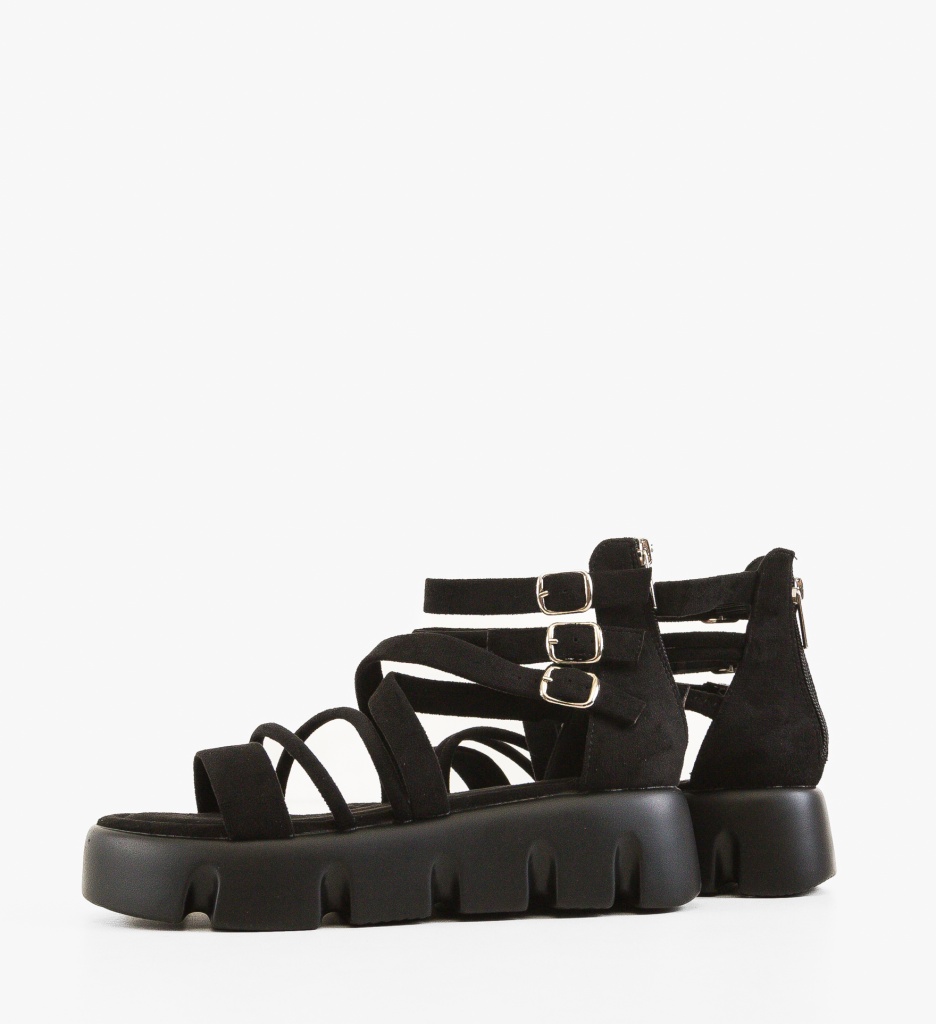 Sandale dama Aritsia Negre - 3 | YEO