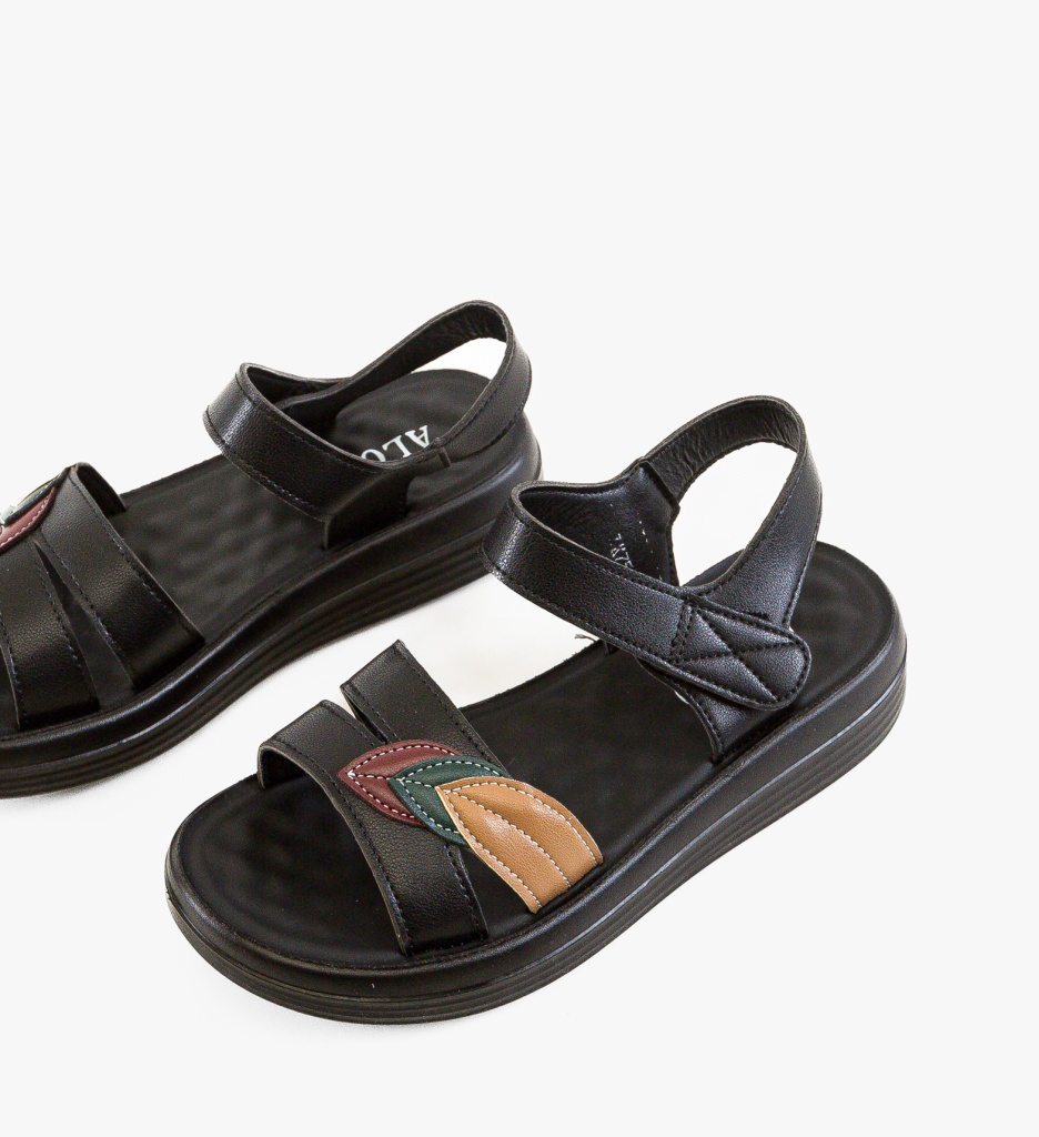 Sandale dama Arvel Negre - 3 | YEO