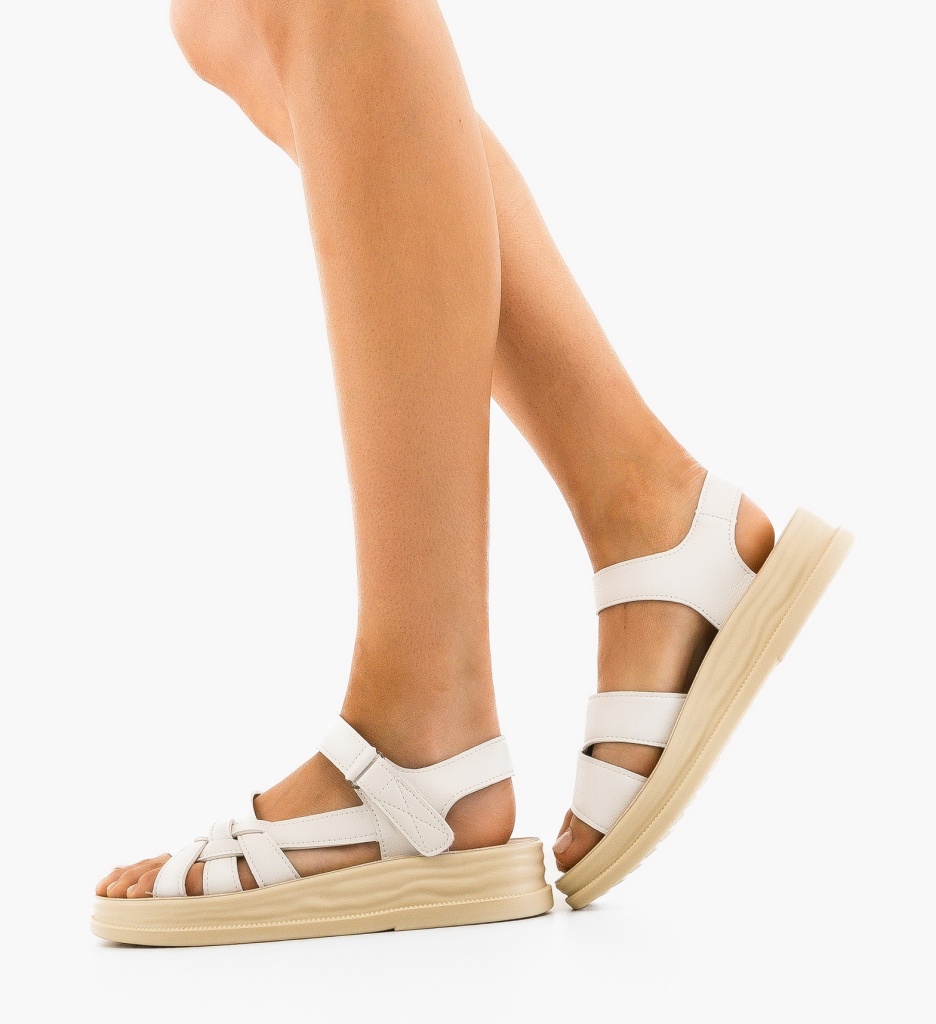 Sandale dama Balance Albe - 3 | YEO