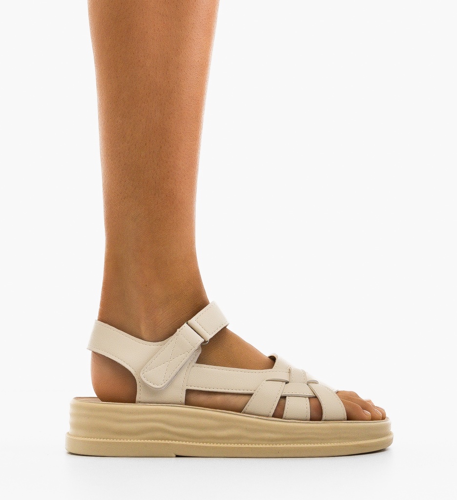 Sandale dama Balance Bej - 5 | YEO