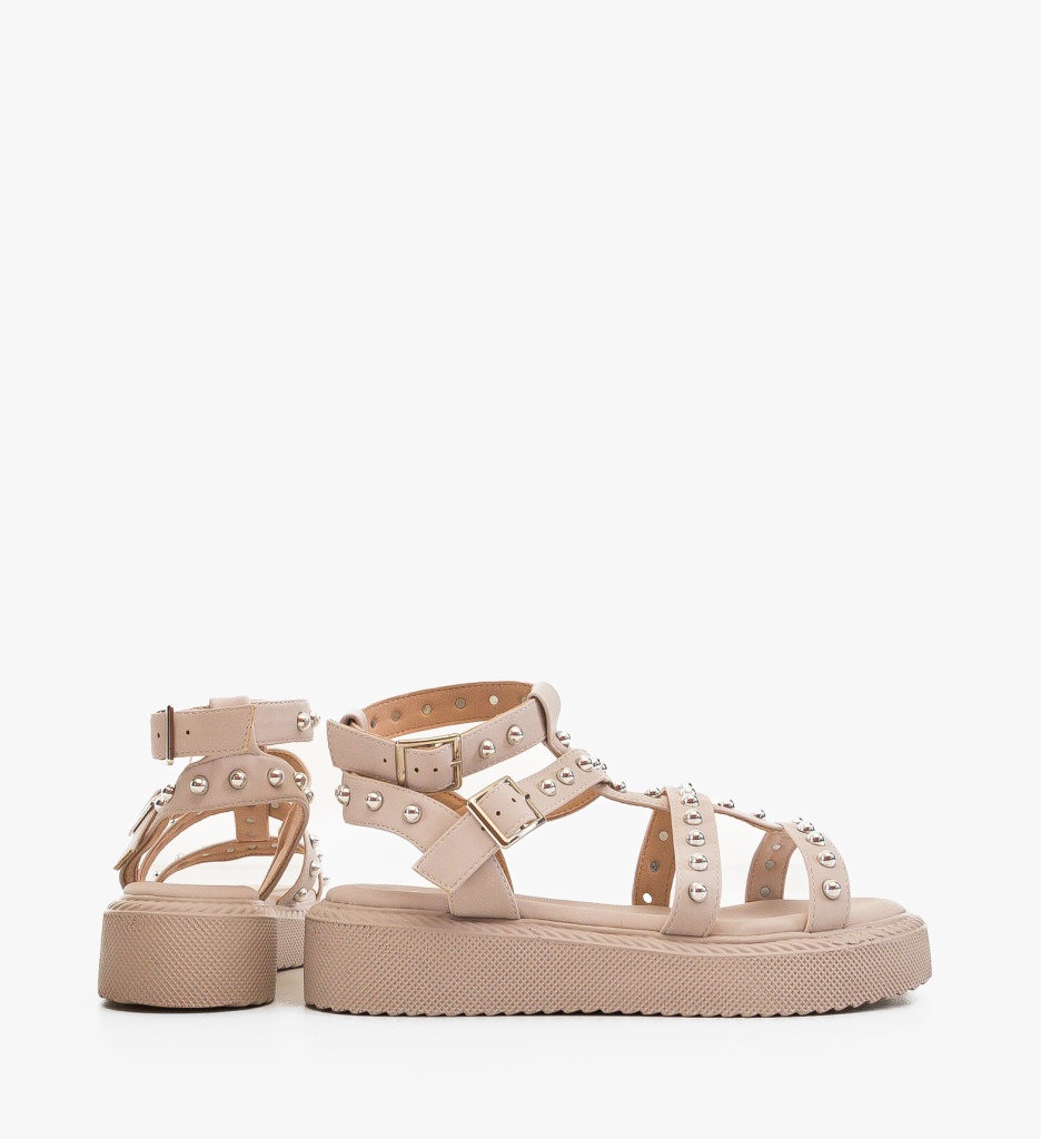 Sandale dama Bergamo Roz - 4 | YEO