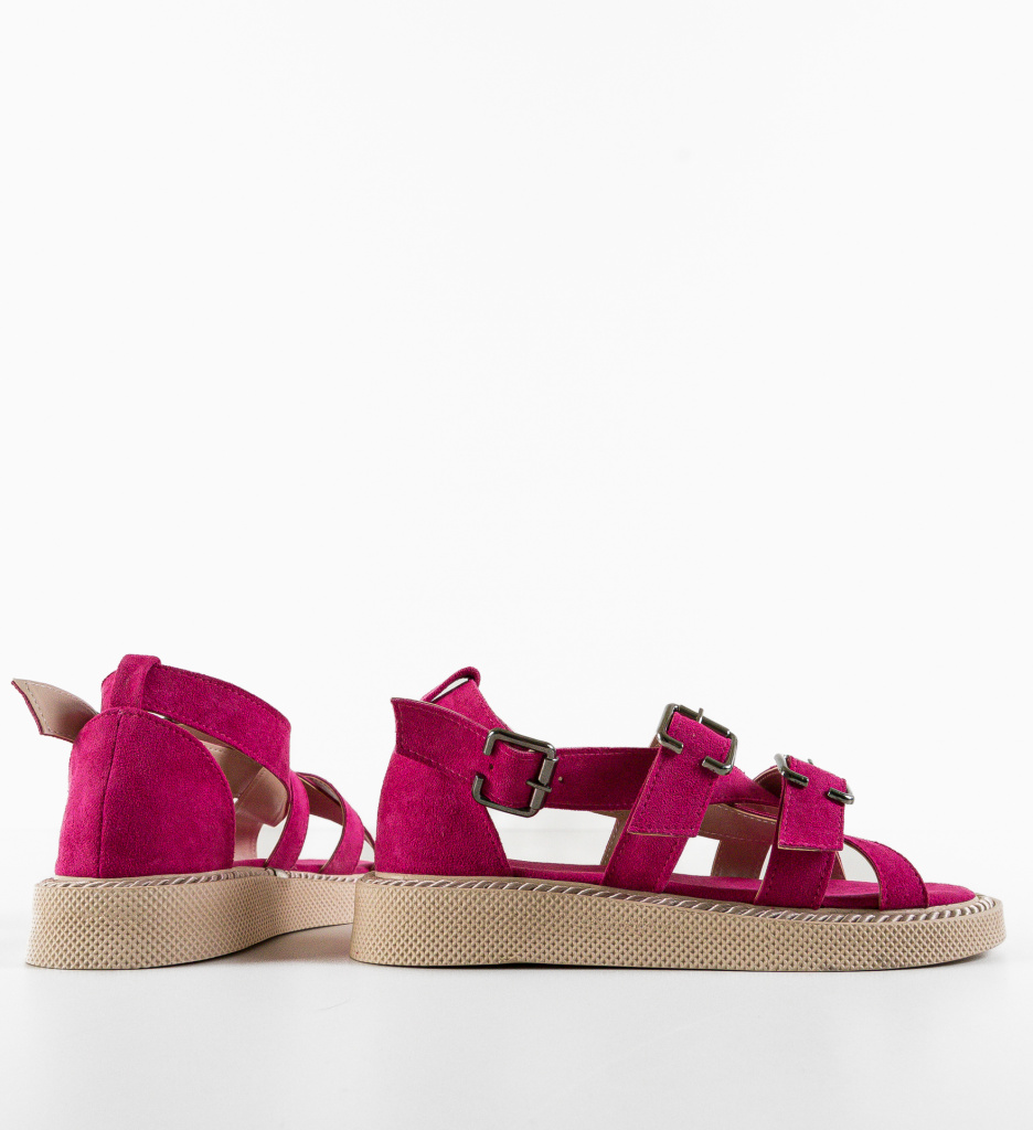 Sandale dama Braxton Fuchsia - 3 | YEO