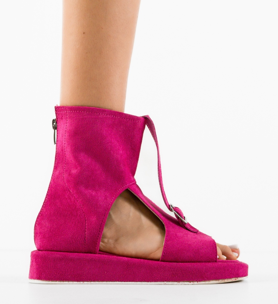 Sandale dama Cresida Fuchsia - 3 | YEO