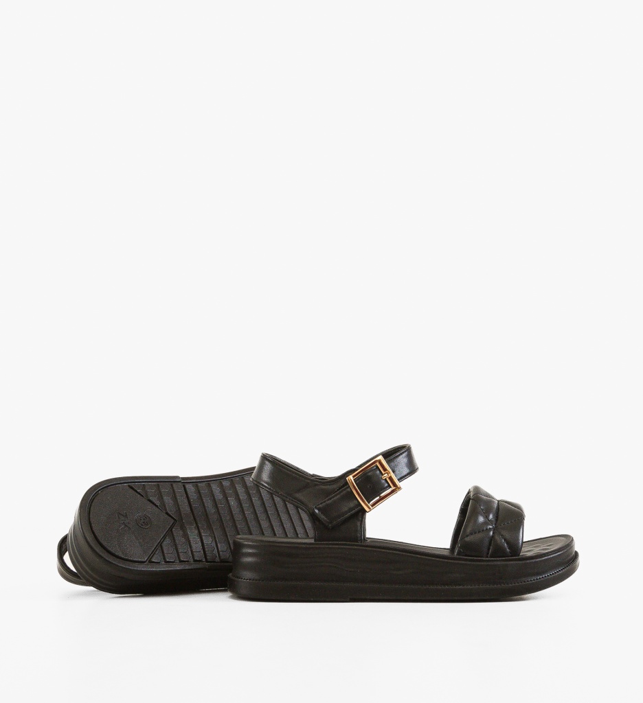 Sandale dama Deklor Negre - 2 | YEO