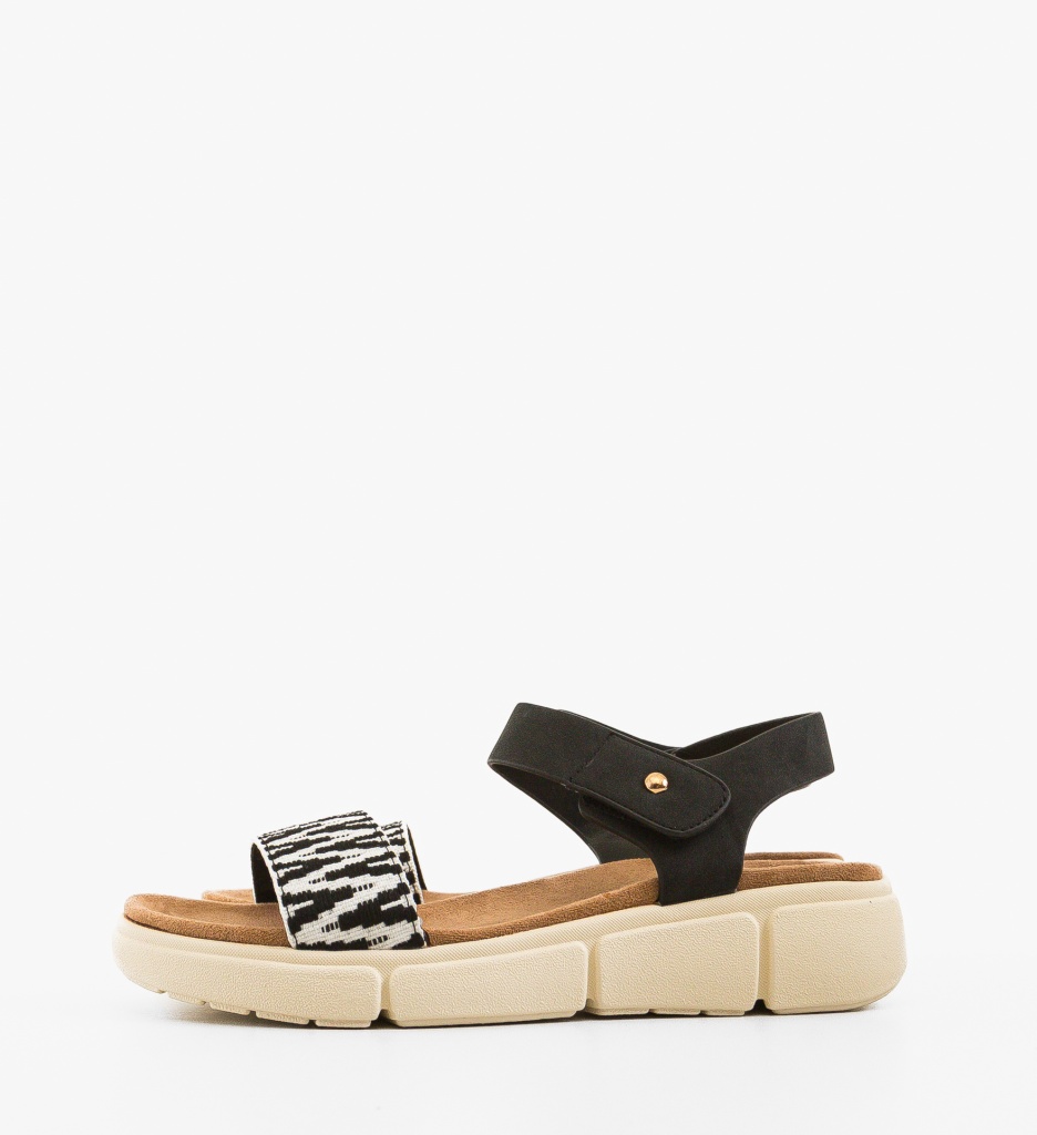 Sandale dama Feciulia Negre - 4 | YEO