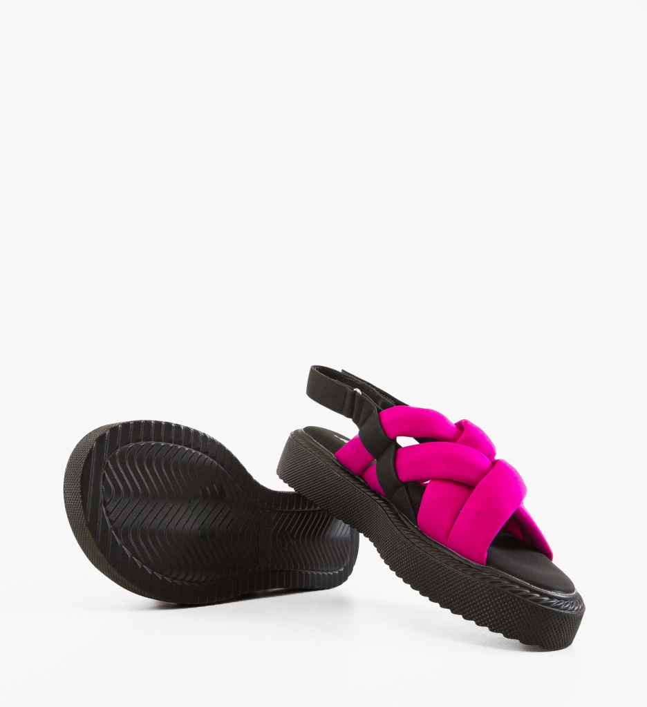 Sandale dama Galeas Fuchsia - 4 | YEO