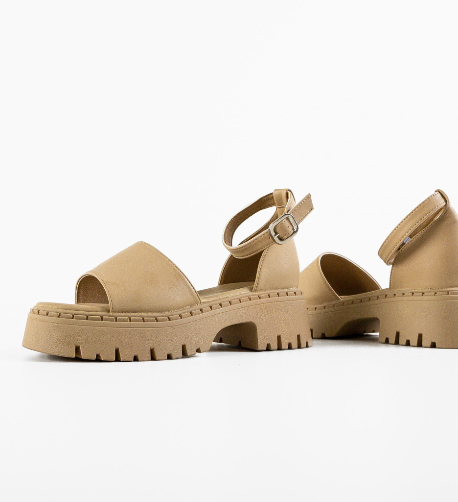 Sandale dama Helle Khaki - 4 | YEO