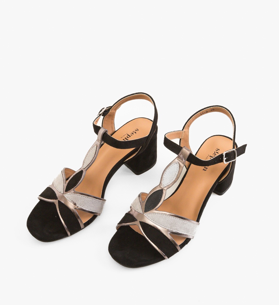 Sandale dama Hilland Negre - 4 | YEO
