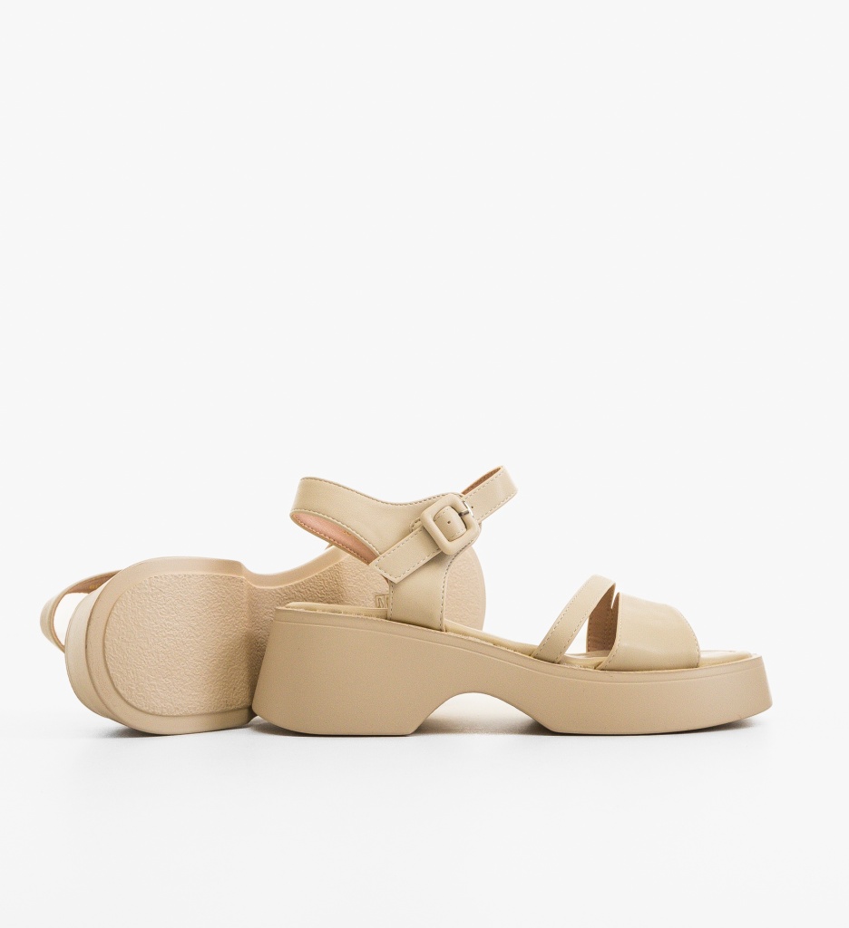 Sandale dama Karynna Bej - 2 | YEO