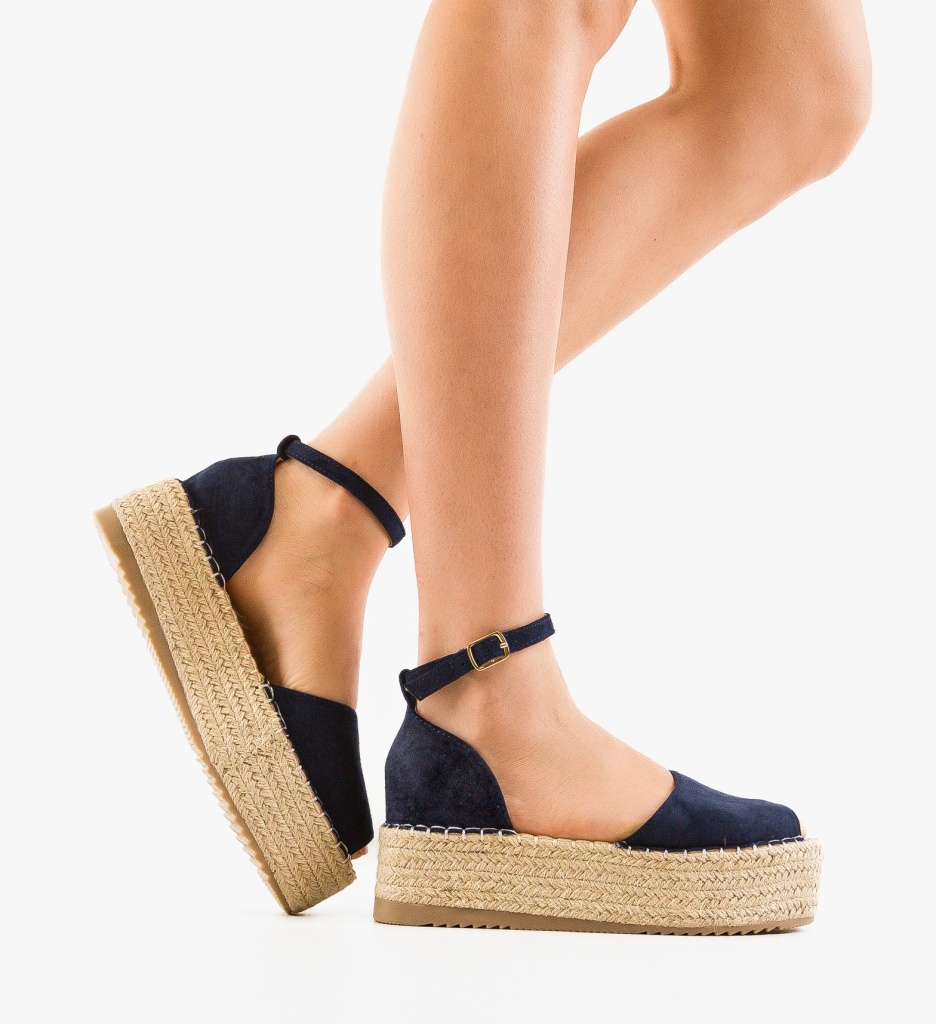 Sandale dama Mann Bleumarin