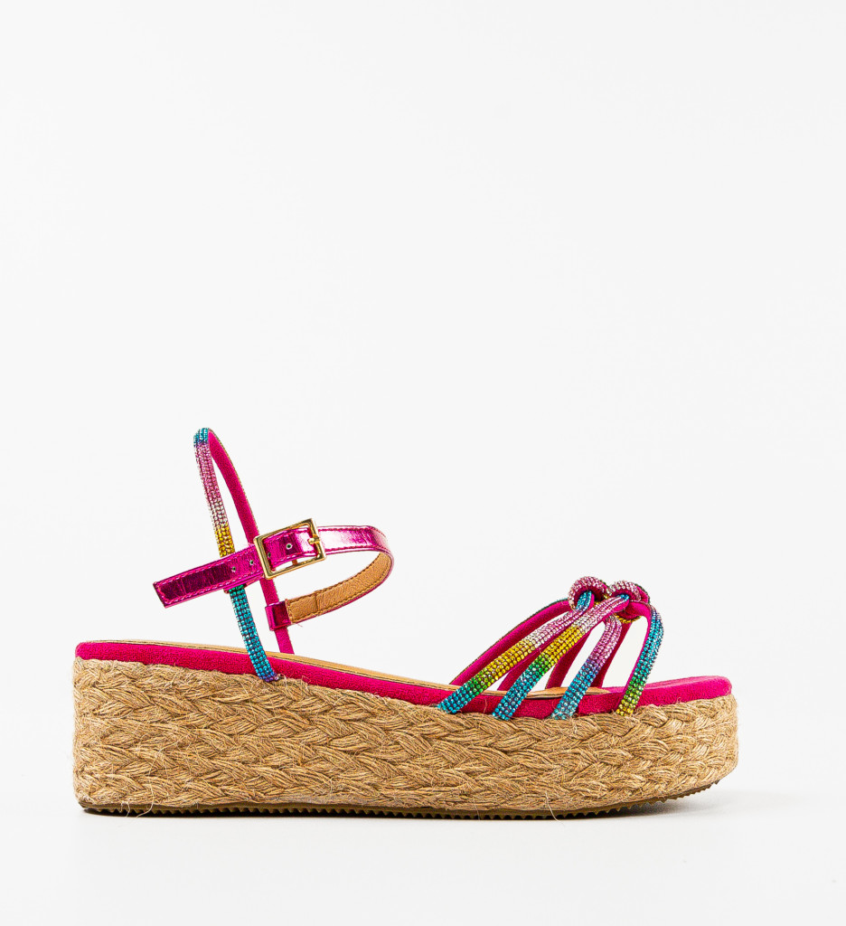 Sandale dama Missie Fuchsia - 4 | YEO