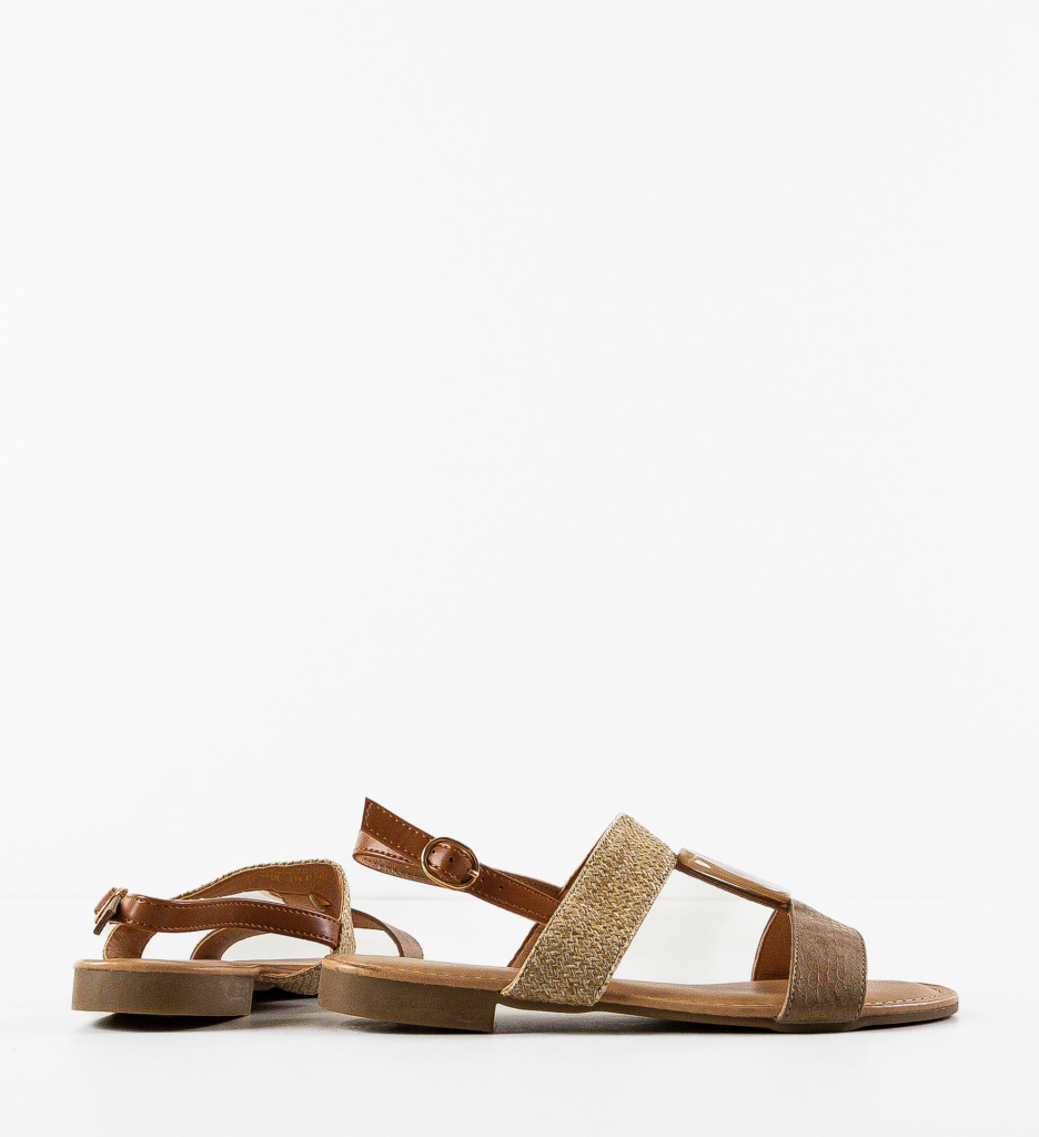 Sandale dama Morgan Khaki - 4 | YEO