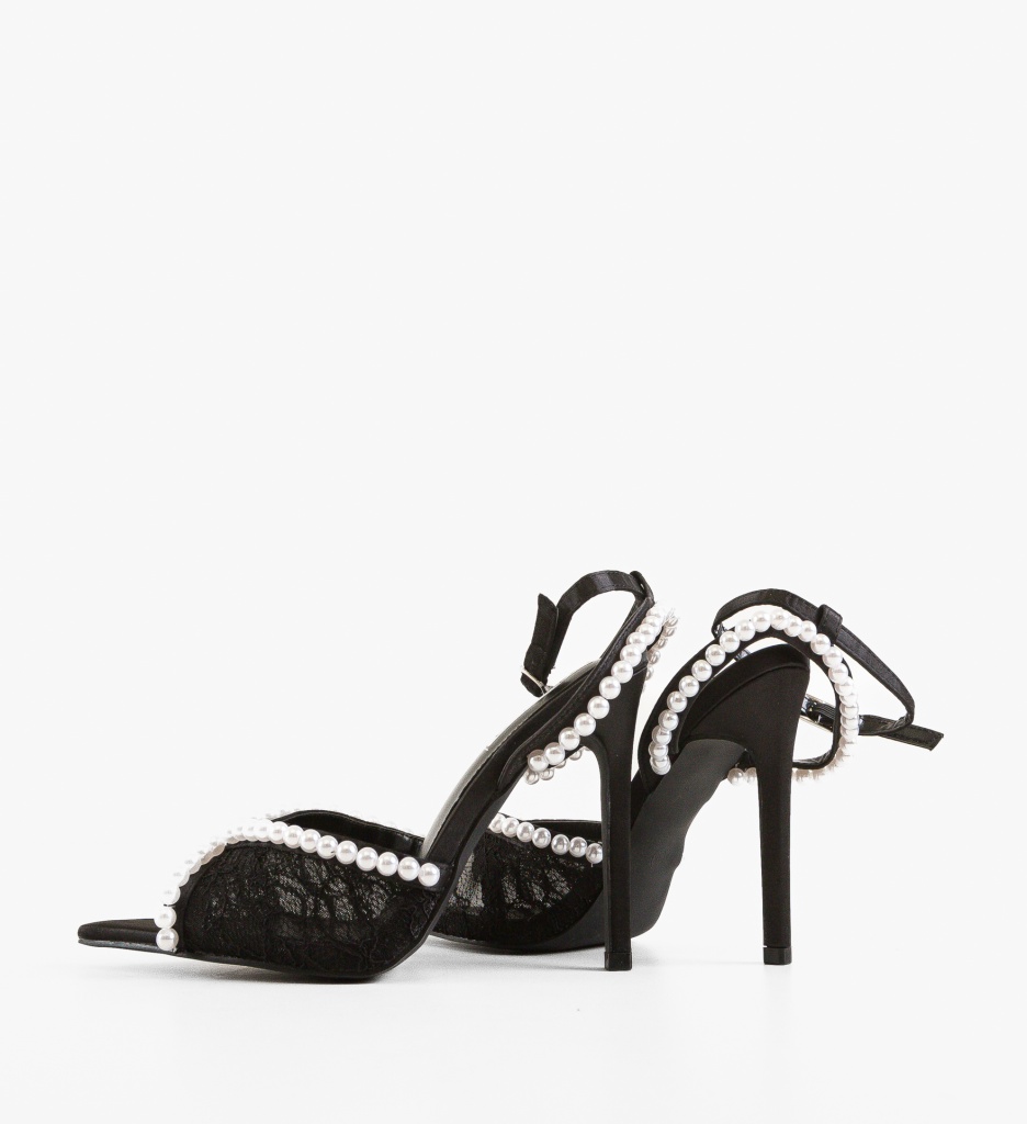 Sandale dama Natash Negre - 4 | YEO