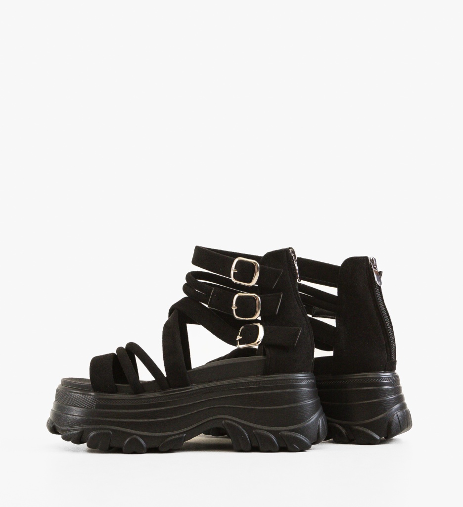 Sandale dama Neyka Negre - 3 | YEO