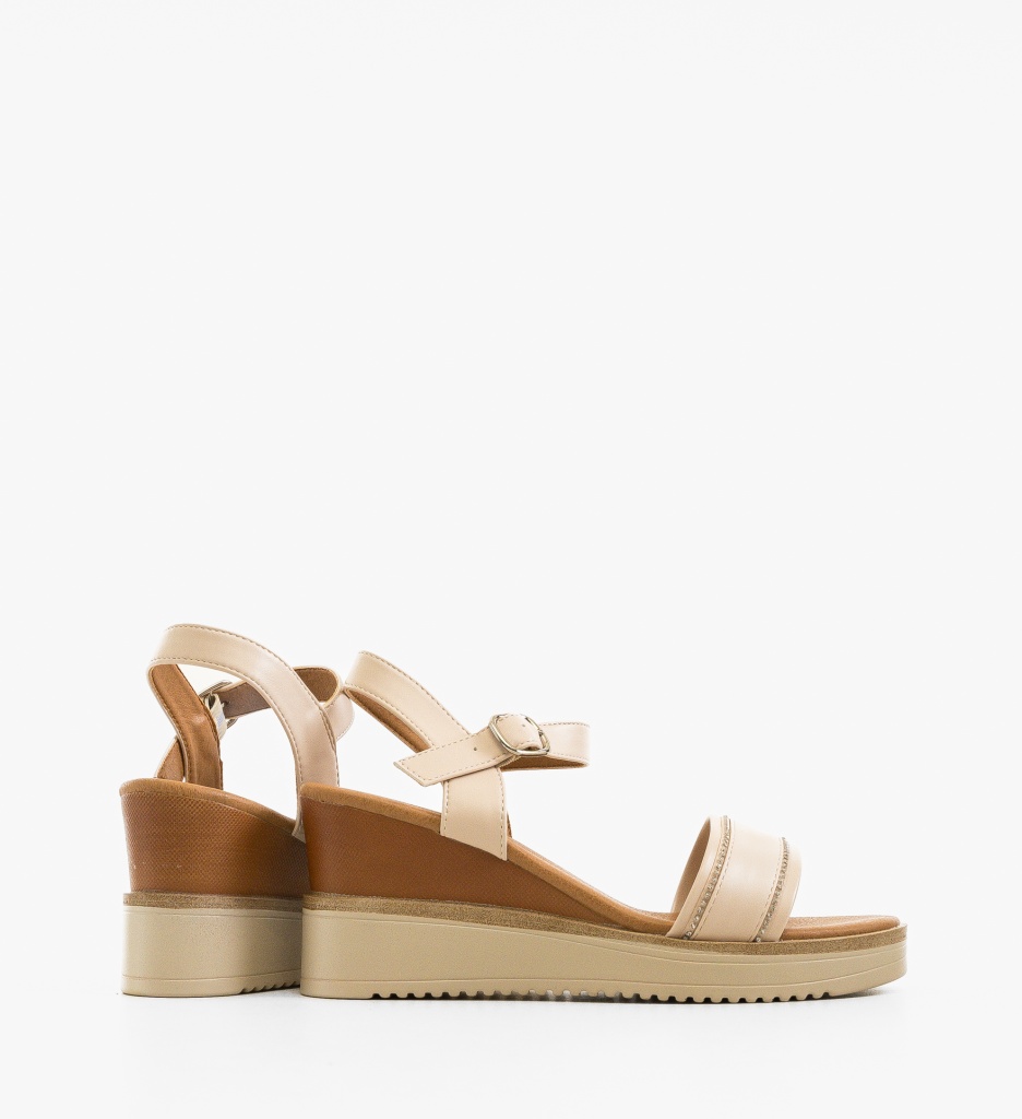 Sandale dama Porter Bej - 2 | YEO