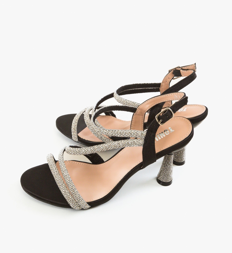 Sandale dama Raky Negre - 4 | YEO