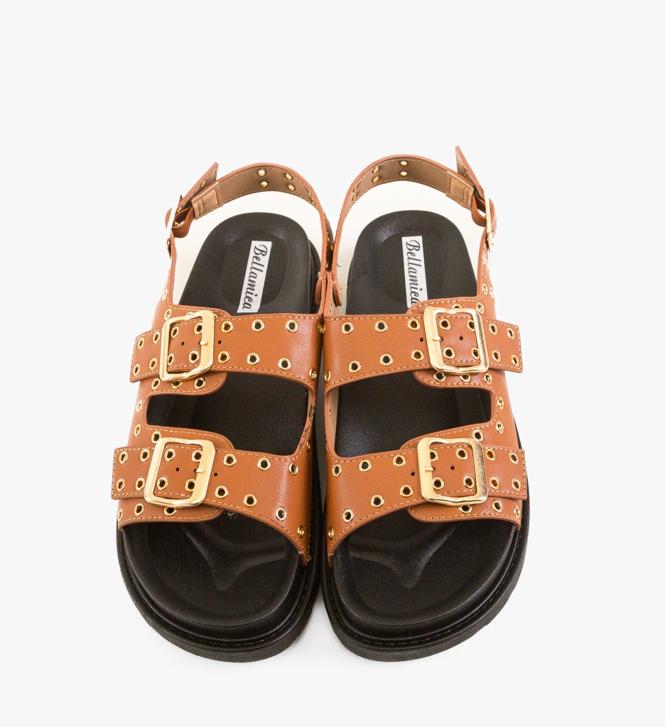 Sandale dama Rhea Camel