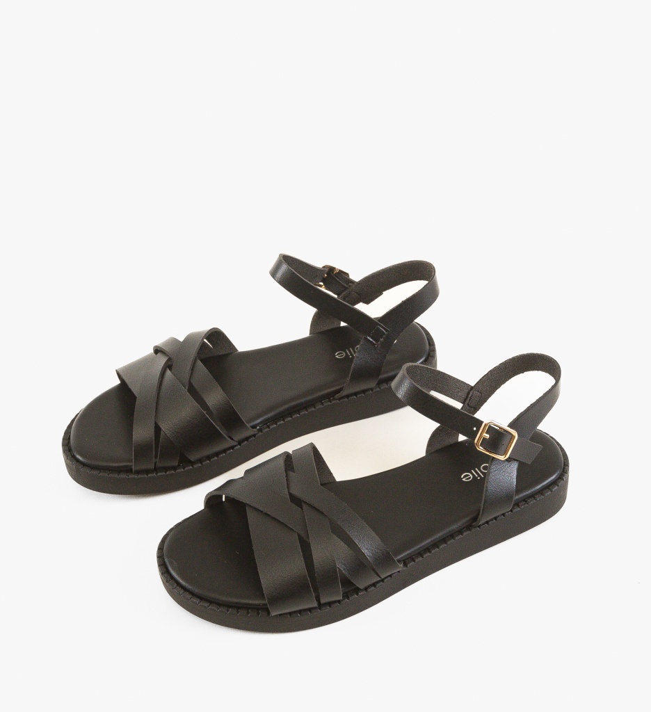 Sandale dama Sobor Negre - 4 | YEO