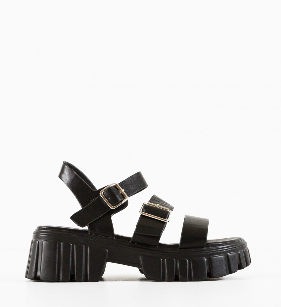 Sandale dama Spacey Negre - 3 | YEO