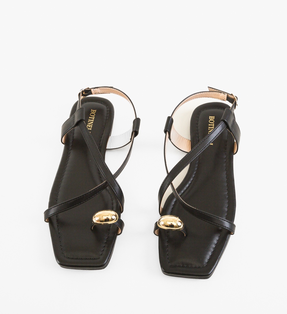 Sandale dama Yusti Negre - 2 | YEO
