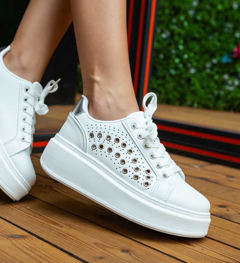 Sneakers dama Ania Argintii