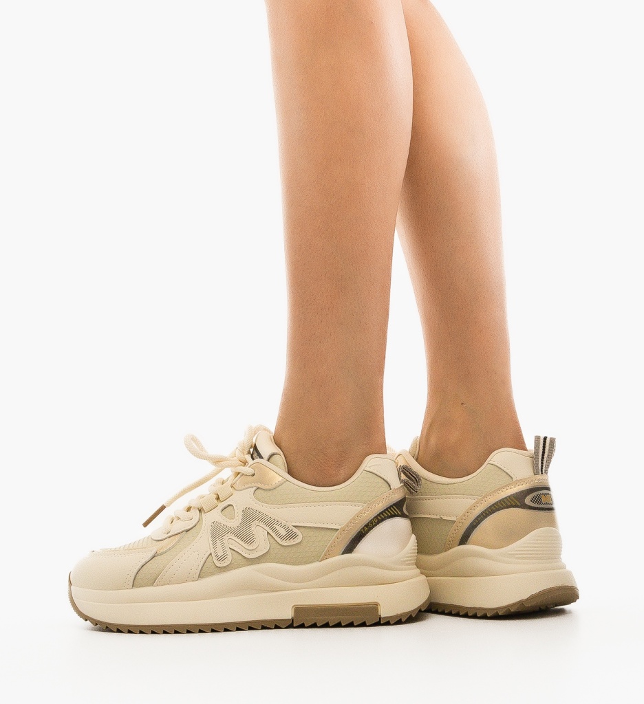 Sneakers dama Bello Bej