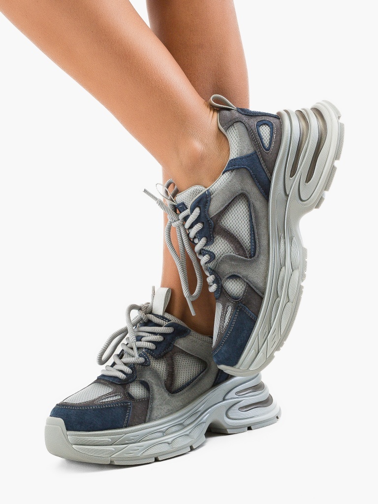 Sneakers dama Bendikt Albastri 2
