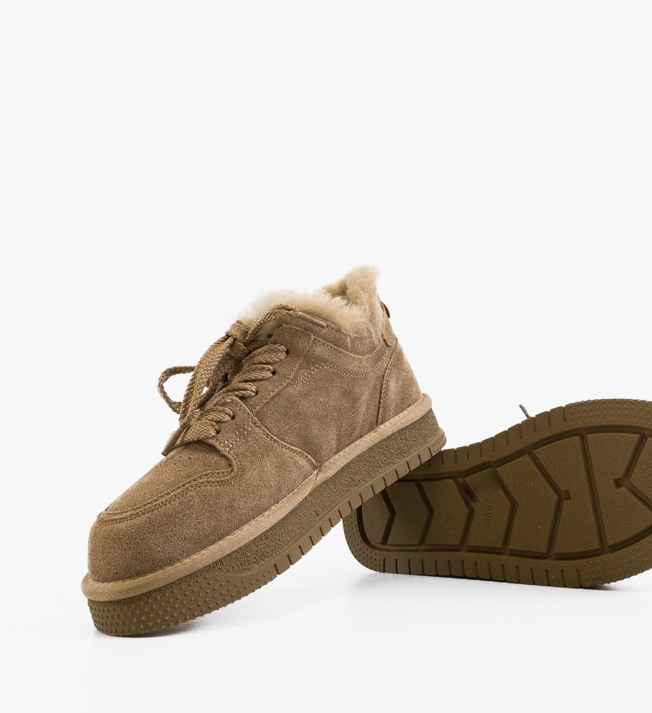 Sneakers dama Caberme Khaki - 4 | YEO