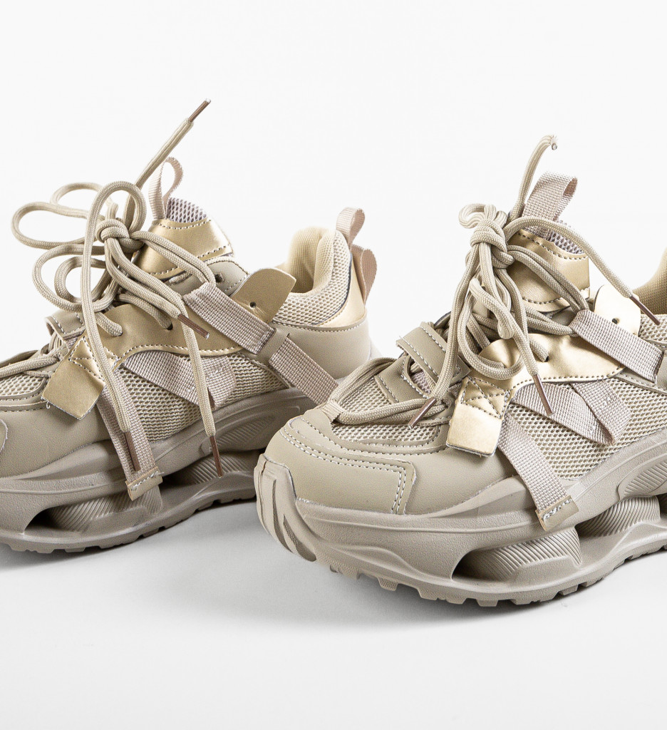 Poze Sneakers dama Dabbie Bej depurtat.ro 