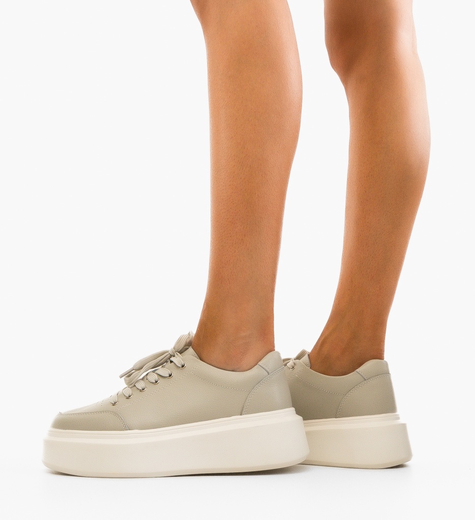 Sneakers Dama Etta Gri - 1 | YEO