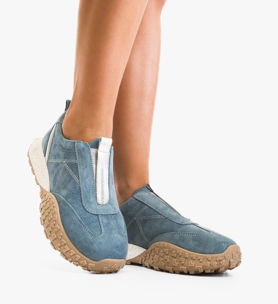 Sneakers dama Florena Albastri - 1 | YEO